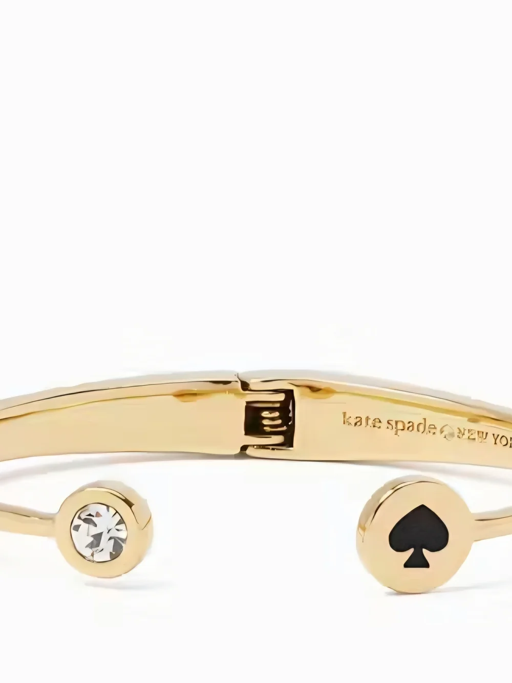 kate spade Spot The Spade Open Hinge Bangle - Picture 5 of 5